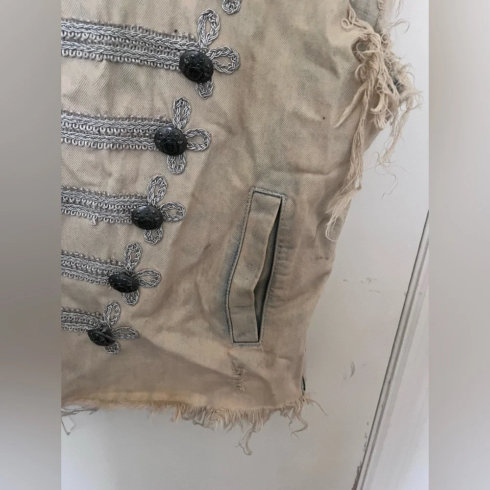 Free People Jean Vest - Picture 4 of 9
